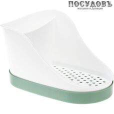М-пластика М 1148 подставка для моющих средств 125×185×105 мм, полипропилен, цвет фисташковый