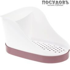 М-пластика М 1148 подставка для моющих средств, полипропилен, цвет ягодный