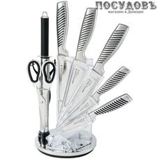 MercuryHaus MC-7264 ножи в наборе, металлик 9 пр.