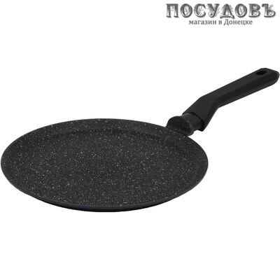 Victoria Diamond induction G0226 сковорода блинная Ø260×3 мм, алюминий литой, гранитное покрытие Greblon