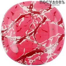 Luminarc Marble Pink Silver Q7480 тарелка десертная 190 мм без упаковки 1 шт.
