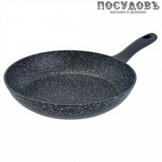 Alpenkok Stone Premium AK-0113A/26N сковорода Ø260 мм, алюминий литой, мраморное покрытие Mega Stone