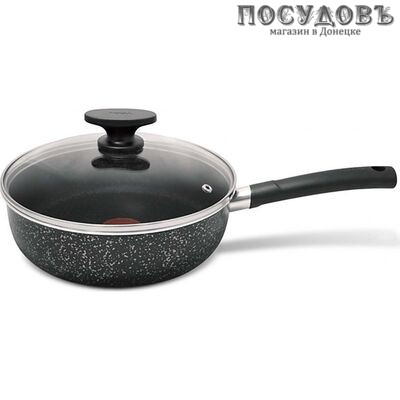 Tefal Original Cook 04160224 сотейник с крышкой Ø240, алюминий штампованный, антипригарное покрытие