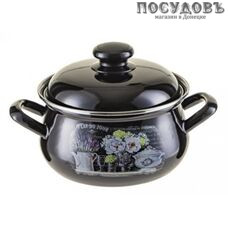 HITT Bistro С-4210АП2/8ДТ кастрюля с крышкой 2,0 л, сталь эмалированная