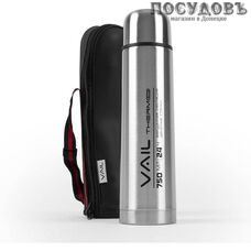 Vail VL-7013 термос крышка-стакан, кожаный чехол, колба сталь нержавеющая 750 мл
