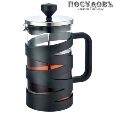 ZEIDAN BM-0509 френч-пресс, стекло термостойкое, пластиковый корпус, 600 мл
