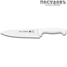 Tramontina "Profissional Master" TR-24605/087 нож для обвалки, лезвие: сталь нержавеющая DIN 1.4110 178×2 мм V-образная заточка, всадная рукоятка из полипропилена с покрытием Microban, цвет белый, Бразилия, в чехле 1 шт