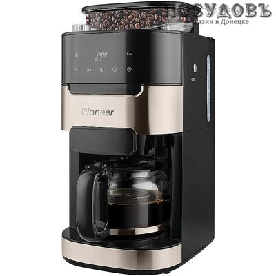 Pioneer CM060D кофеварка капельная, 1050 Вт, 1500 мл, цвет черный