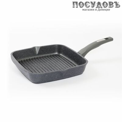Мечта Гранит 68701 сковорода-гриль Ø280 мм, алюминий литой, гранитное покрытие Greblon