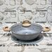 Сковорода-сотейник 24см 2,5л высота 6,5 ALPENKOK AK-1009/24N GREY MARBLE со стеклянной крышкой