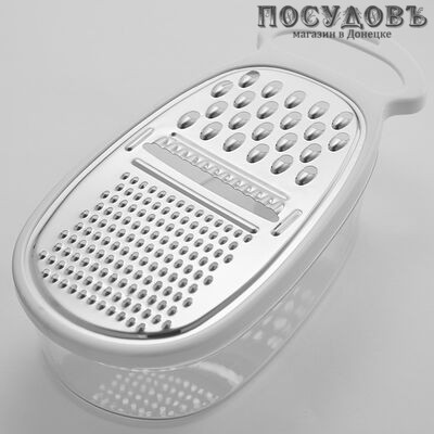 Webber BE-059 терка-шинковка с контейнером, сталь нержавеющая, 2 пр.