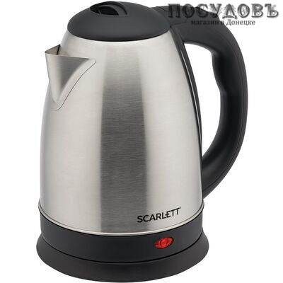Scarlett SC-EK21S74 электрочайник, 1800 Вт, 2000 мл, сталь нержавеющая