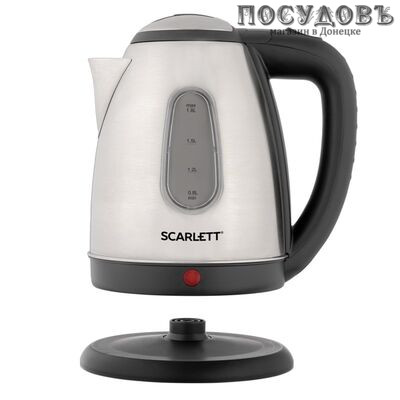 Scarlett SC-EK21S88 электрочайник, 2200 Вт, 1800 мл, сталь нержавеющая