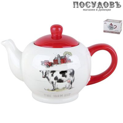 Коралл Farm life ZFC047-C5 чайник заварочный, доломит, 1000 мл