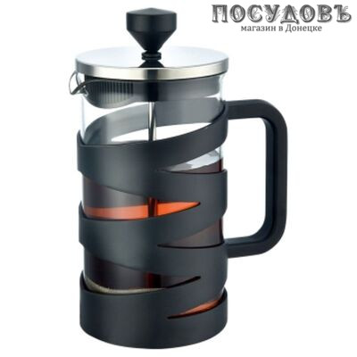 ZEIDAN BM-0510 френч-пресс, стекло термостойкое, пластиковый корпус, 800 мл