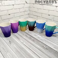 КНР BPD005 кружка, 300 мл, керамика c покрытием Soft Touch, микс
