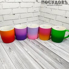 КНР BPY005 кружка, 350 мл, керамика c покрытием Soft Touch, микс