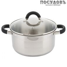 KING Hoff KH-4341 кастрюля с крышкой, сталь нержавеющая, 1,0 л, Ø140 мм, 2 пр.