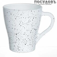 Pasabahce Stella 1649/Р601 белая кружка, 250 мл, стекло, белый