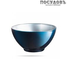 Luminarc Flashy Breakfast P2240 салатник, стекло упрочненное, цвет сине-зеленый, Ø130 мм, 500 мл, Франция 1 шт.