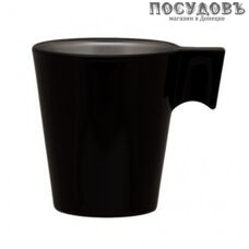 Luminarc Flashy Expresso H4411 чашка для эспрессо, 80 мл, стекло упрочненное, черный, Франция
