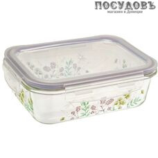 HITT Botanica H-BO165 контейнер с крышкой, стекло жаропрочное, 1000 мл, 2 пр.