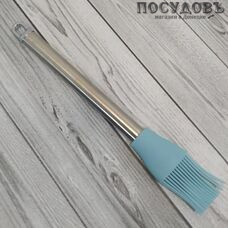 КНР FY-0506, кисточка силиконовая, 255×35 мм, силикон, металлическая ручка, цвет микс