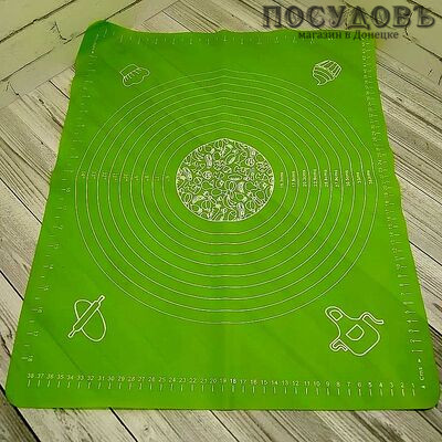 КНР FY-4050 коврик силиконовый с разметкой, силикон термостойкий, 500×400 мм