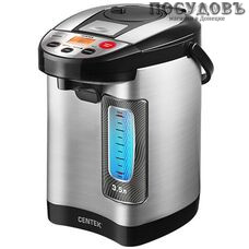 Centek CT-0083 термопот 3,5 л, 890 Вт, корпус: сталь нержавеющая, цвет стальной матовый Centek CT-0083 термопот 3,5 л, 890 Вт, корпус: сталь нержавеющая, цвет стальной матовый
