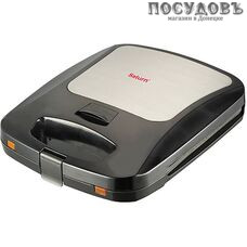 Saturn ST-EC7031 мультипекарь 4 в 1, 1200 Вт, 4 вида сменных пластин, цвет черный
