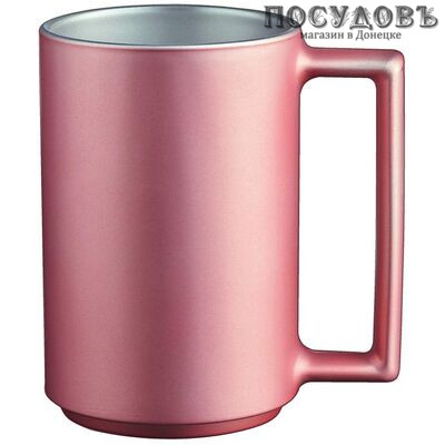 Luminarc Ameno P0480 кружка, 320 мл, стекло упрочненное, розовый, Франция