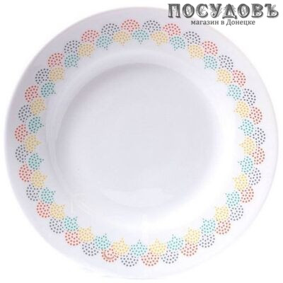 Luminarc Artificia P0553 тарелка глубокая, стекло упрочненное, Ø220 мм, Франция 1 шт.