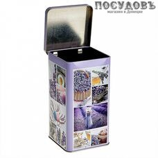 РФЖУ Лаванда 3 120-01900 банка для хранения с крышкой, 1200 мл, жесть