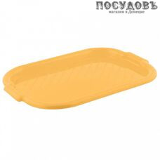 Plast Team Verona 221109304/01 поднос с ручками, полипропилен, 430×275×25 мм, бледно-желтый