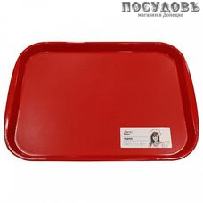 Giaretti Bono GR1443СТ поднос, полипропилен, 365×255 мм, сочный томат