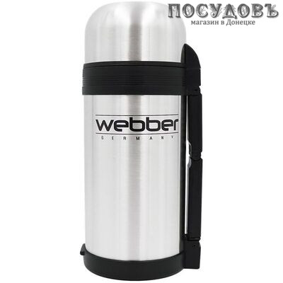Webber SST-1500P термос, колба сталь нержавеющая 1500 мл, цвет металлик