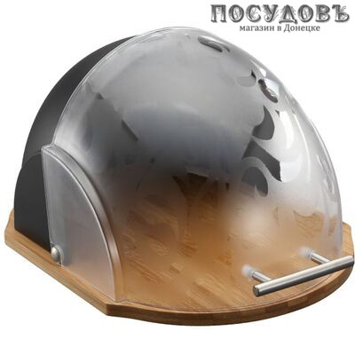 Alpenkok АК-3513 хлебница, 370×260×220 мм, пластик, бамбук, 1 шт.
