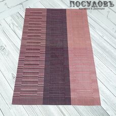КНР 377-11 салфетка сервировочная, ПВХ 450×300 мм, цвет 3 цвета, 1 шт.