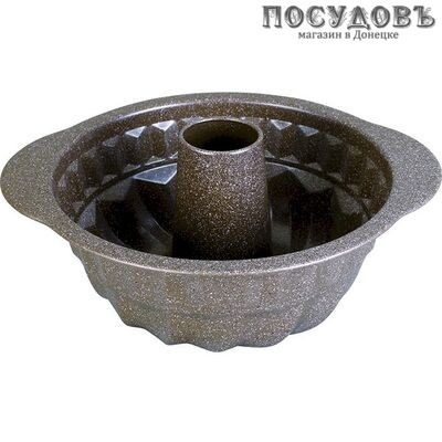 MercuryHaus MC-7232 форма для выпечки, сталь углеродистая, мраморное покрытие, Ø120×70 мм