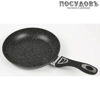 Olina Lady 10B-28 сковорода без крышки Ø280×50 мм, алюминий литой, мраморное покрытие