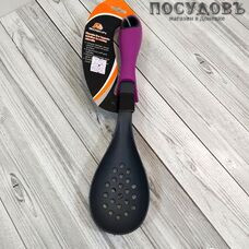 Boqun BY501-6, ложка-шумовка, 320 мм, нейлон, цвет микс