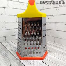 Grater 956-141 терка 6 граней, 230 мм, сталь нержавеющая, ручка пластик
