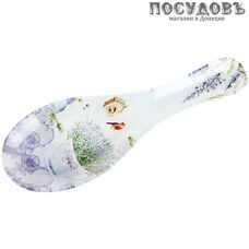 Коралл Лаванда SP04-BB139 подставка для ложки, стекло, 1 шт.