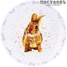 Коралл Rabbit YQ2040 тарелка десертная, фарфор, Ø190×20 мм