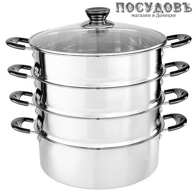 Webber BE-082 мантоварка-пароварка 7 л, сталь нержавеющая, Ø240 мм, однослойное дно