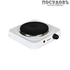 Blackton Bt HP113W плита электрическая, 1-конфорочная, 1000 Вт, эмалированное покрытие, цвет белый