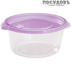 Полимербыт Fresh 4311516 контейнер с крышкой, полипропилен, Ø150×80 мм, 750 мл