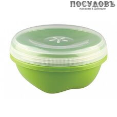 Phibo Eco style 4311759 банка для хранения с крышкой, полипропилен, Ø136×74 мм, 580 мл