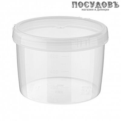 Phibo Твист 4311391 банка для хранения с крышкой, полипропилен, Ø125×90 мм, 750 мл