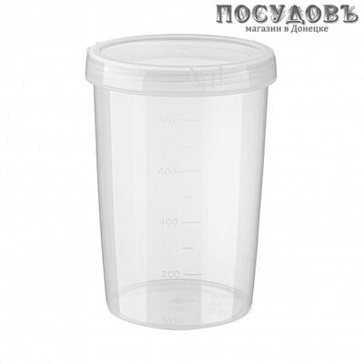 Phibo Твист 4311388 банка для хранения с крышкой, полипропилен, Ø107×150 мм, 1000 мл